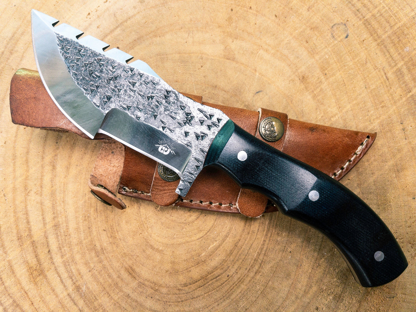 Hunting Tracker Knife 1095 Steel / Hunting Knife 5" Blade