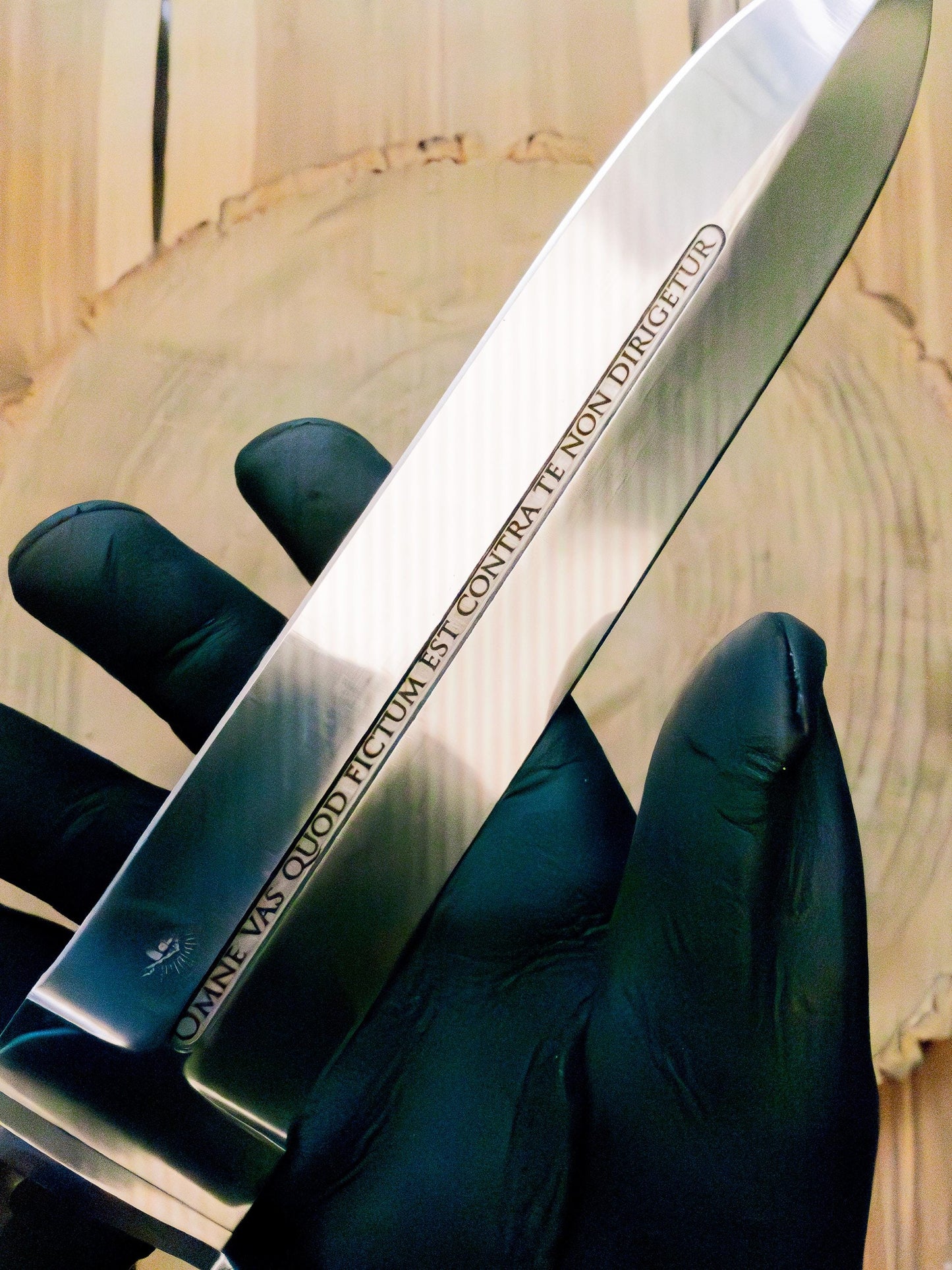 Dagger knife - Short Dagger 1085 steel & Rosewood Handle