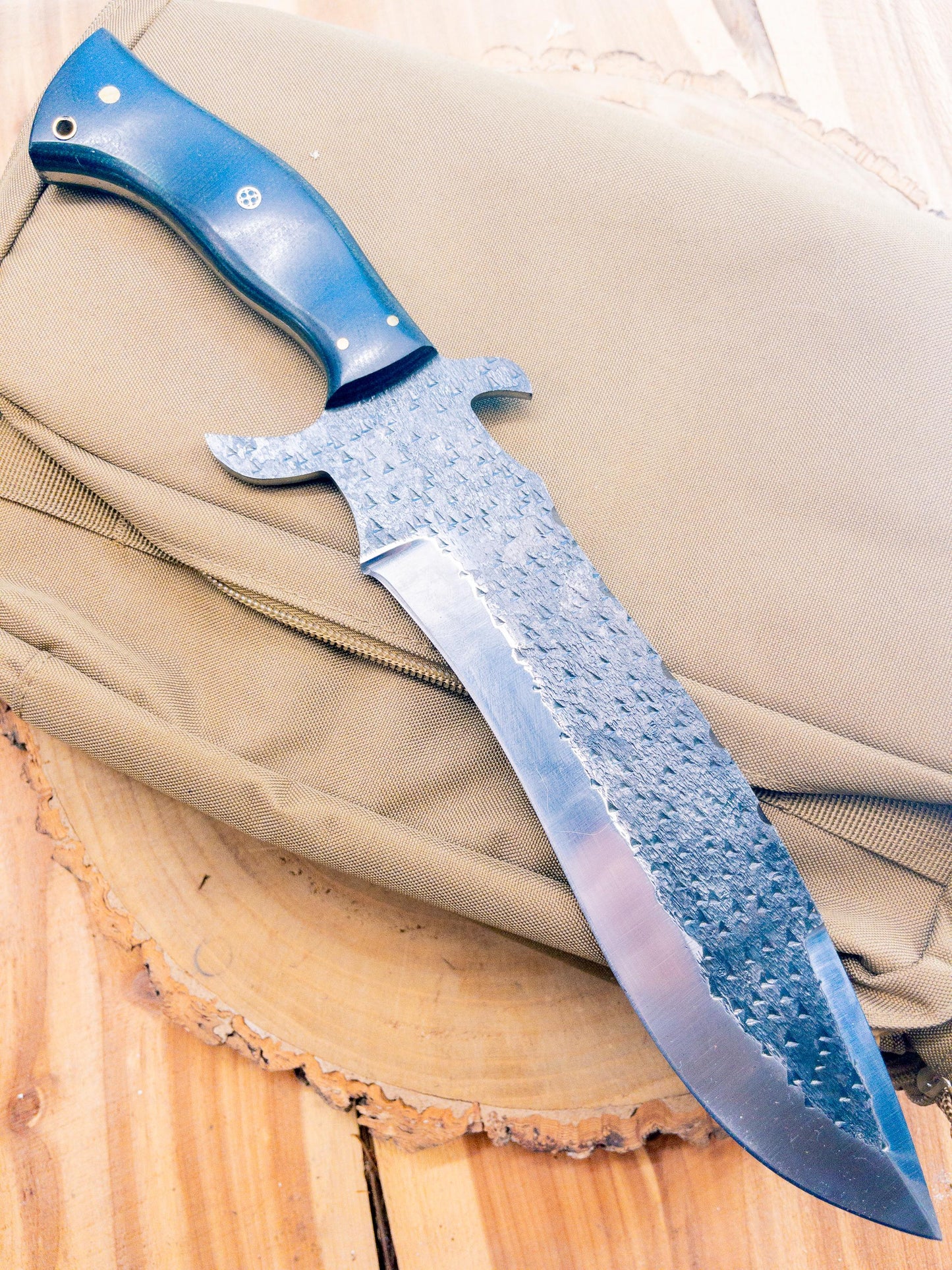Hunting Kukri Guard Knife in 1095 Steel