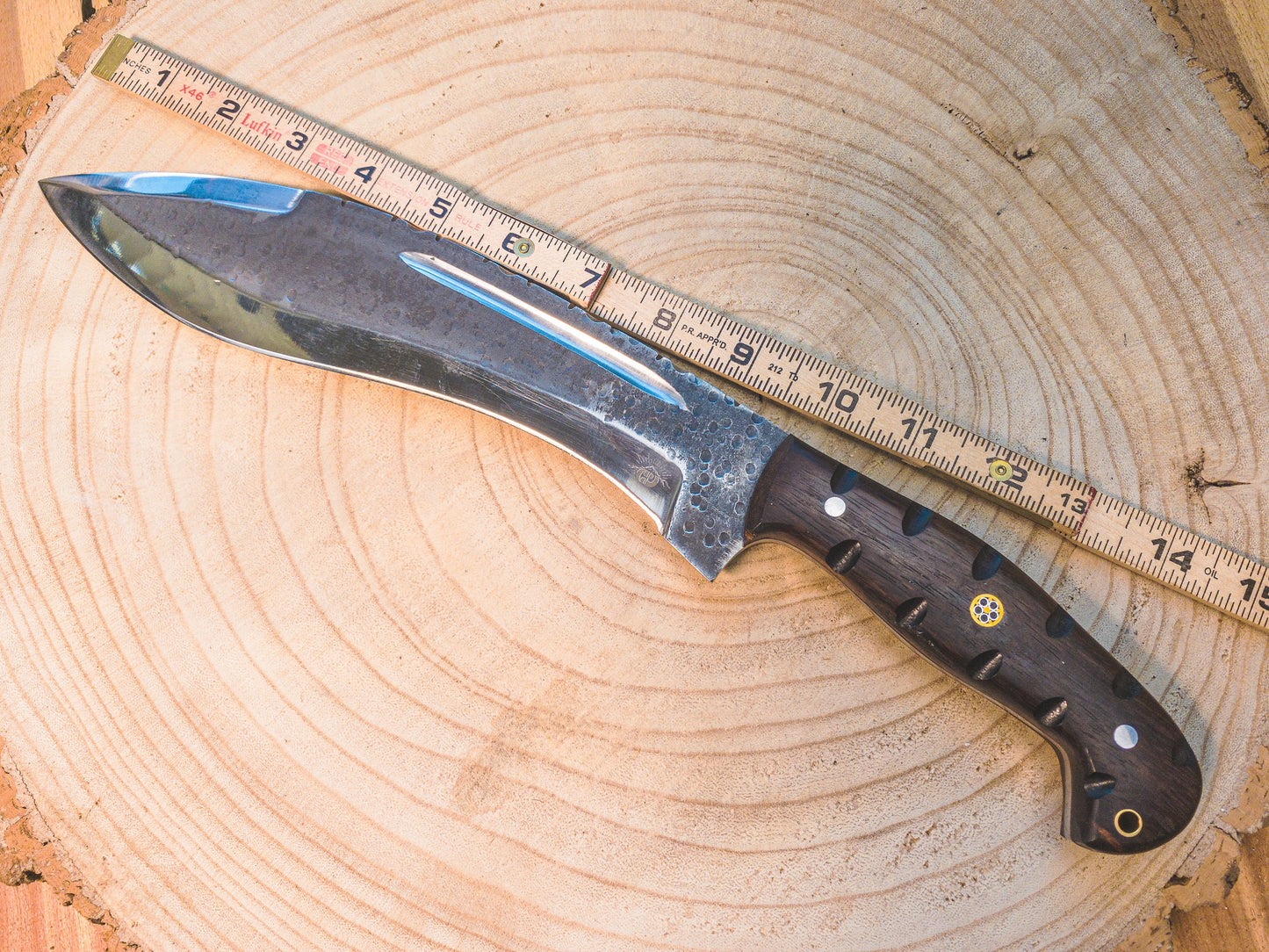 Hunting Kukri Knife in 1095 Steel