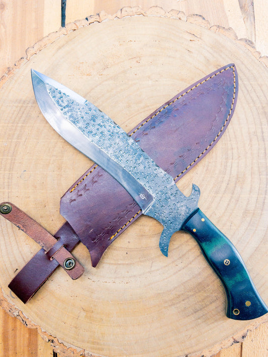 Hunting Kukri Guard Knife in 1095 Steel