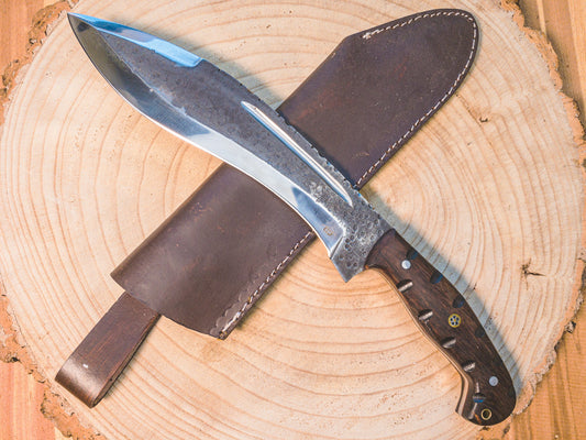 Hunting Kukri Knife in 1095 Steel