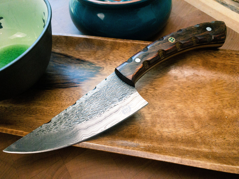 RK-396 Handmade Damascus Steel Chef Knife for sale