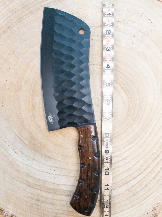 Hand Forged Meat Cleaver Chef Chopper in Knife 1095 High Carbon